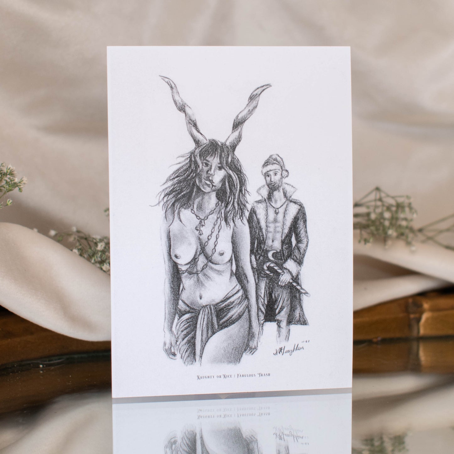 Naughty or Nice - Print