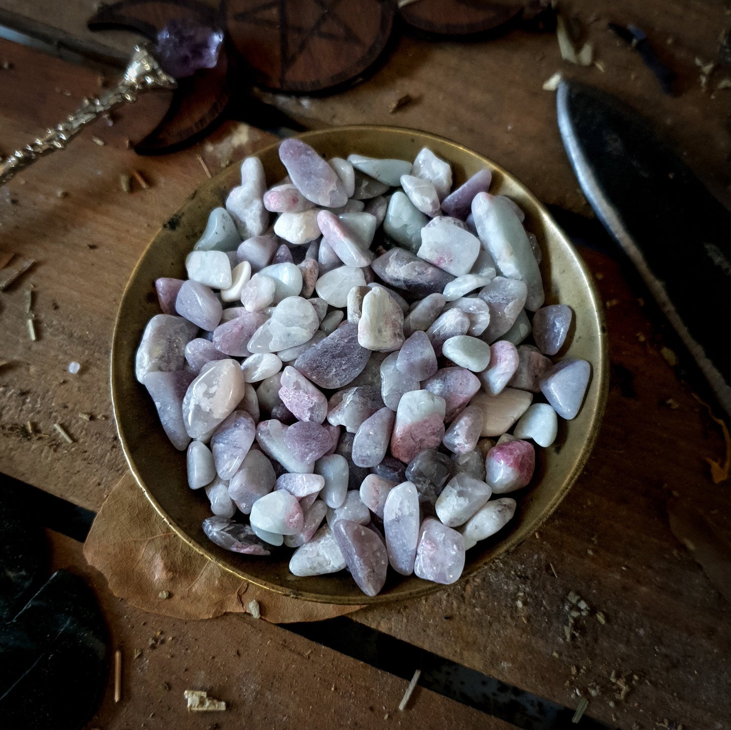 Pink Tourmaline Chips