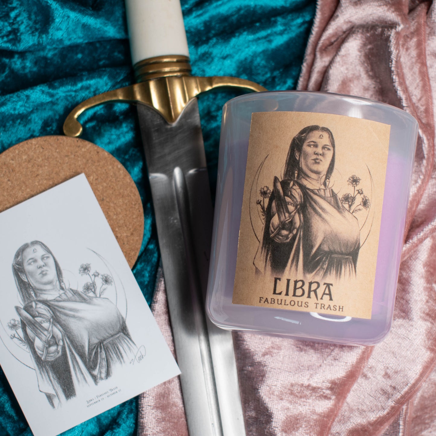 Libra Candle
