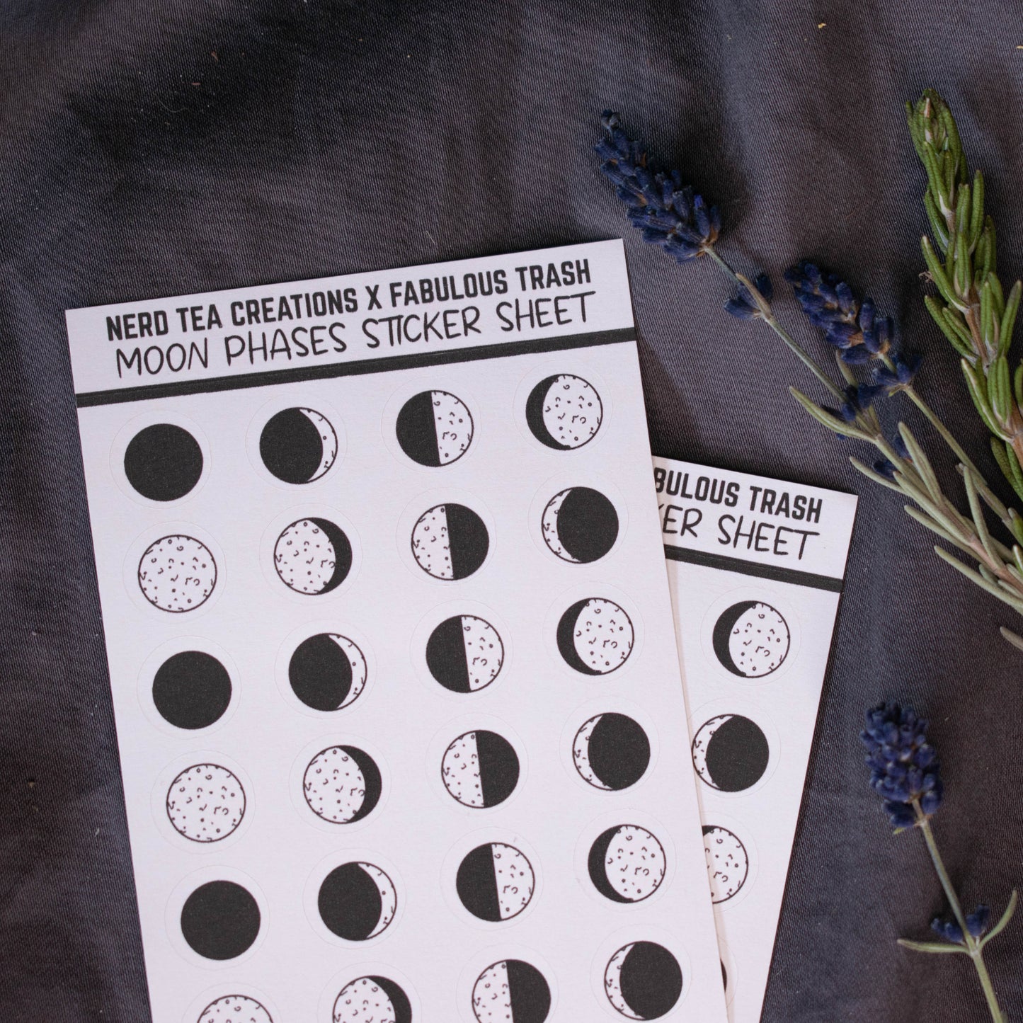 Sticker Sheet - Moon Phases
