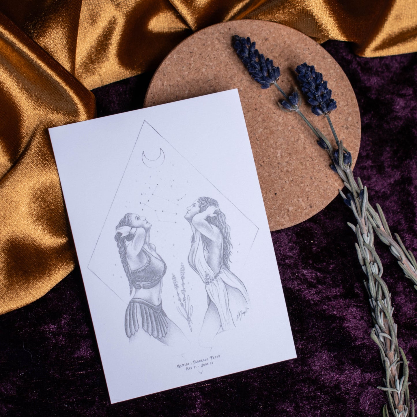 Gemini Art Print