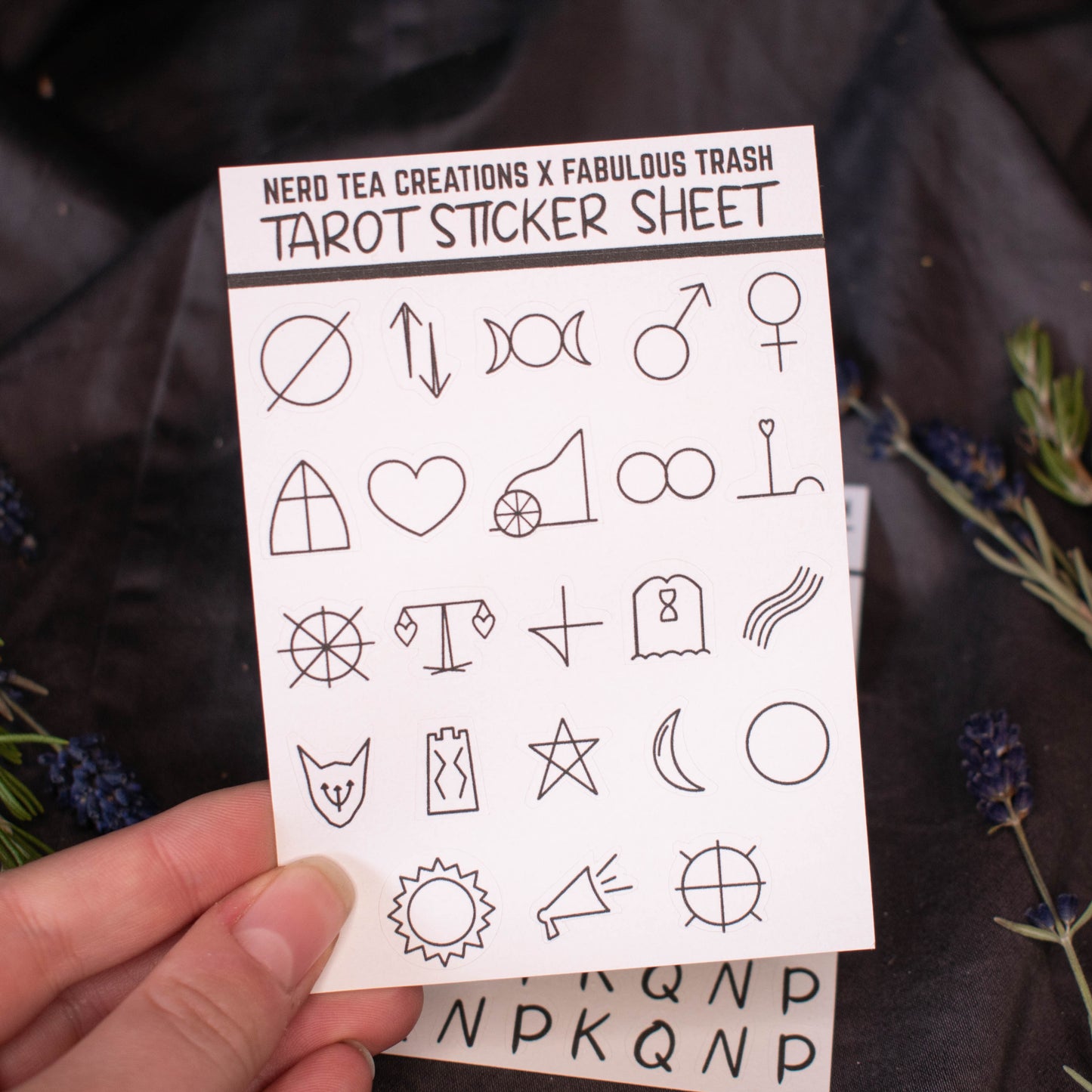 Sticker Sheet - Tarot
