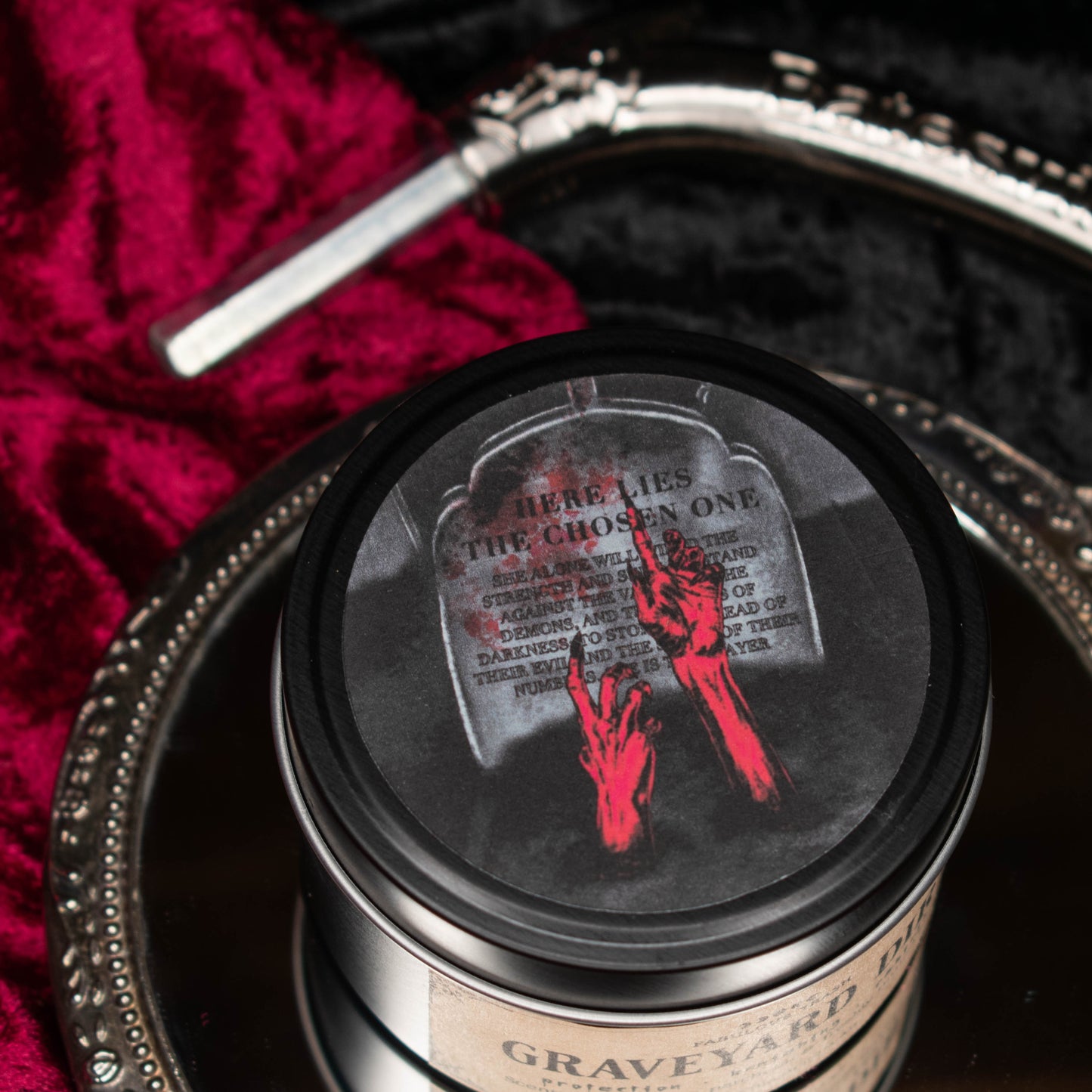 Graveyard Dirt Candle