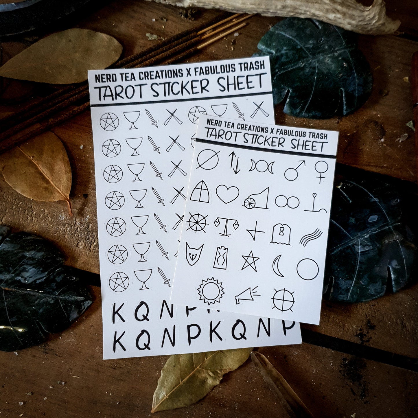 Sticker Sheet - Tarot