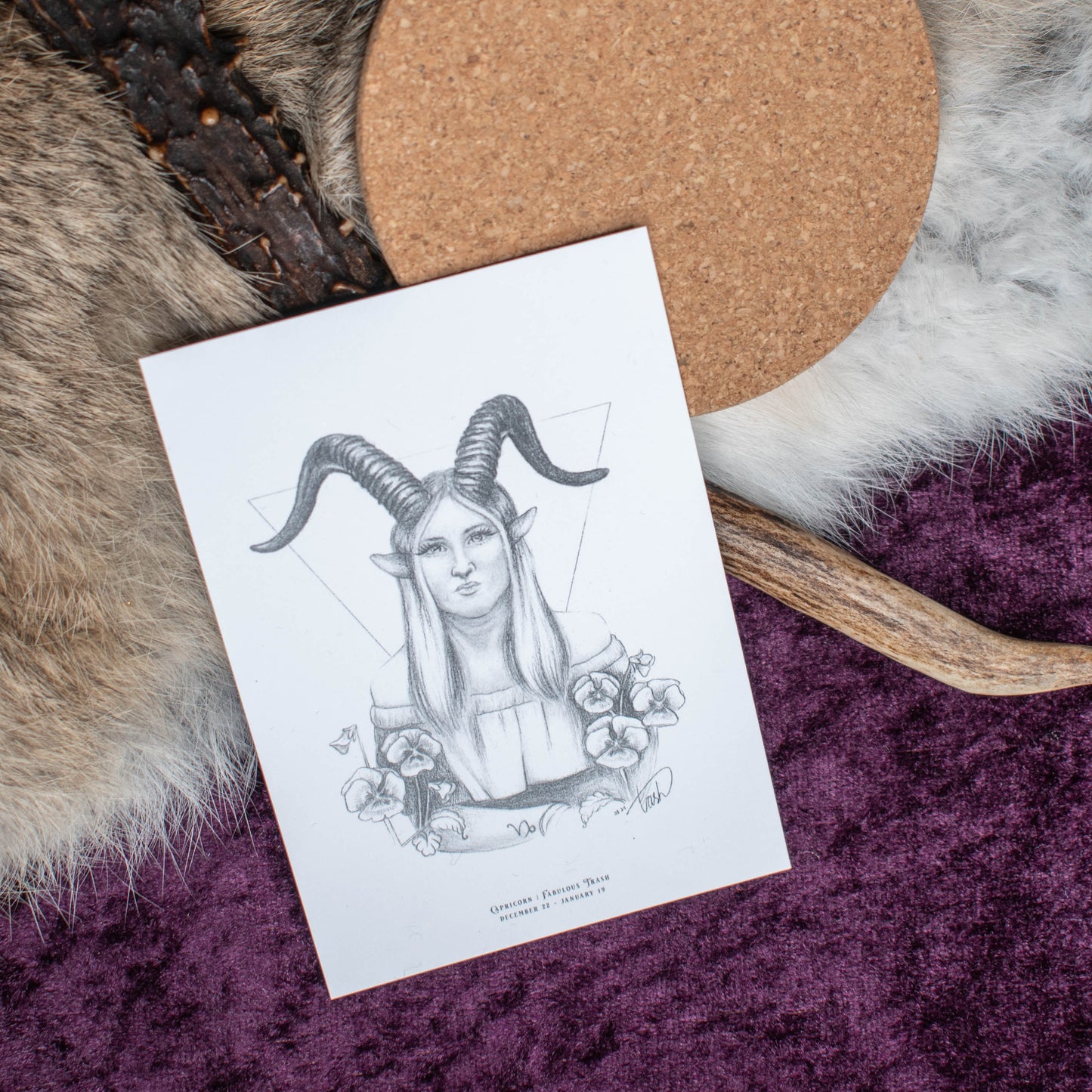 Capricorn Art Print