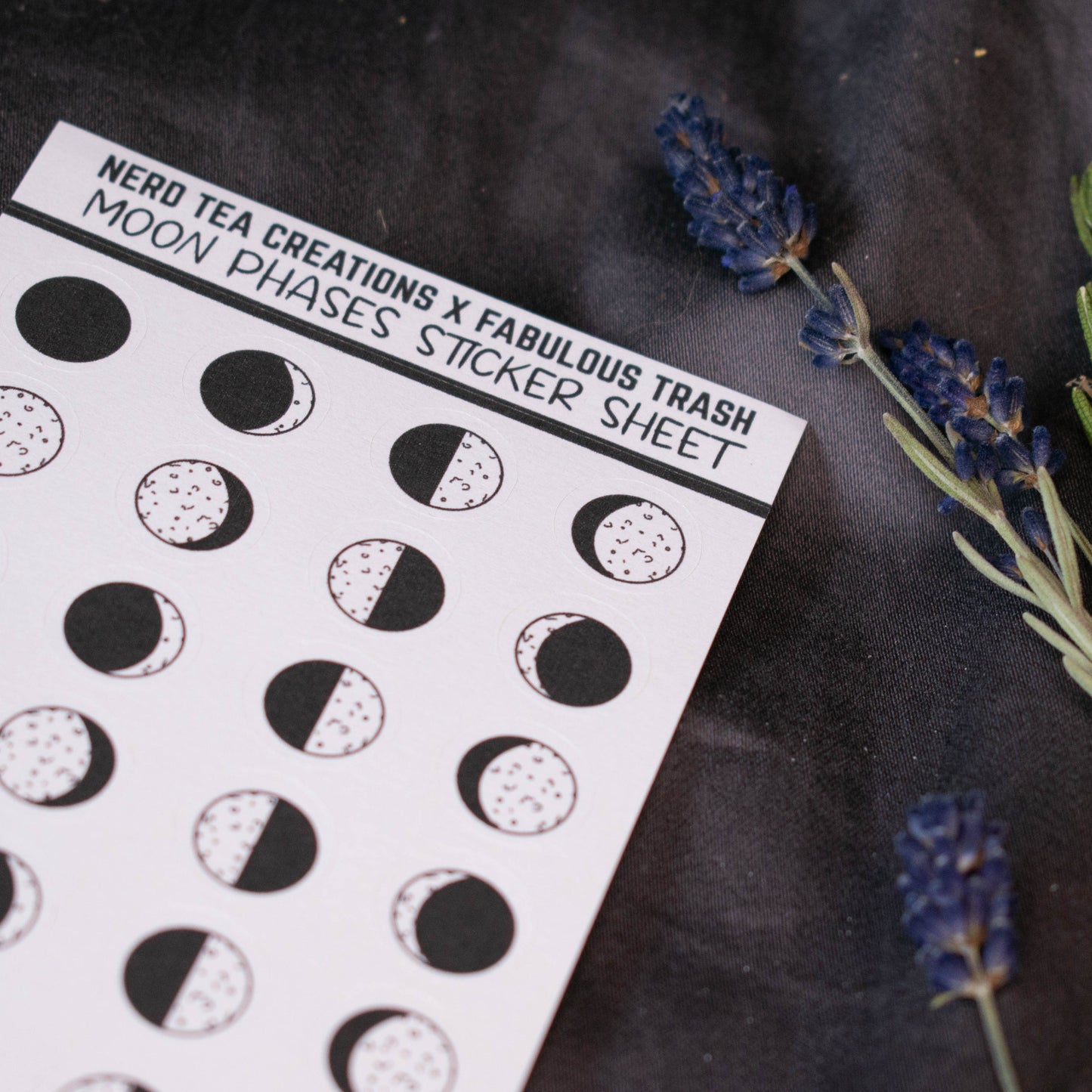 Sticker Sheet - Moon Phases