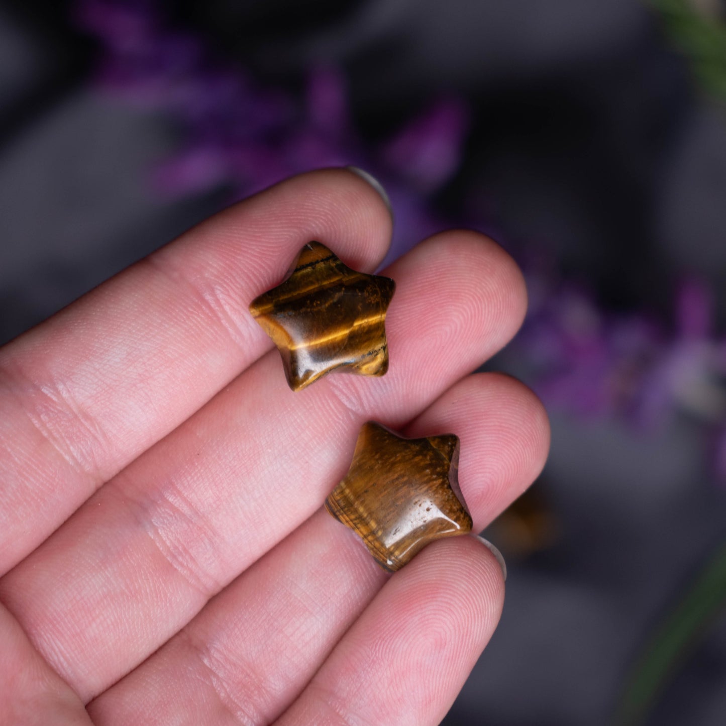 Tigers Eye Mini Stars