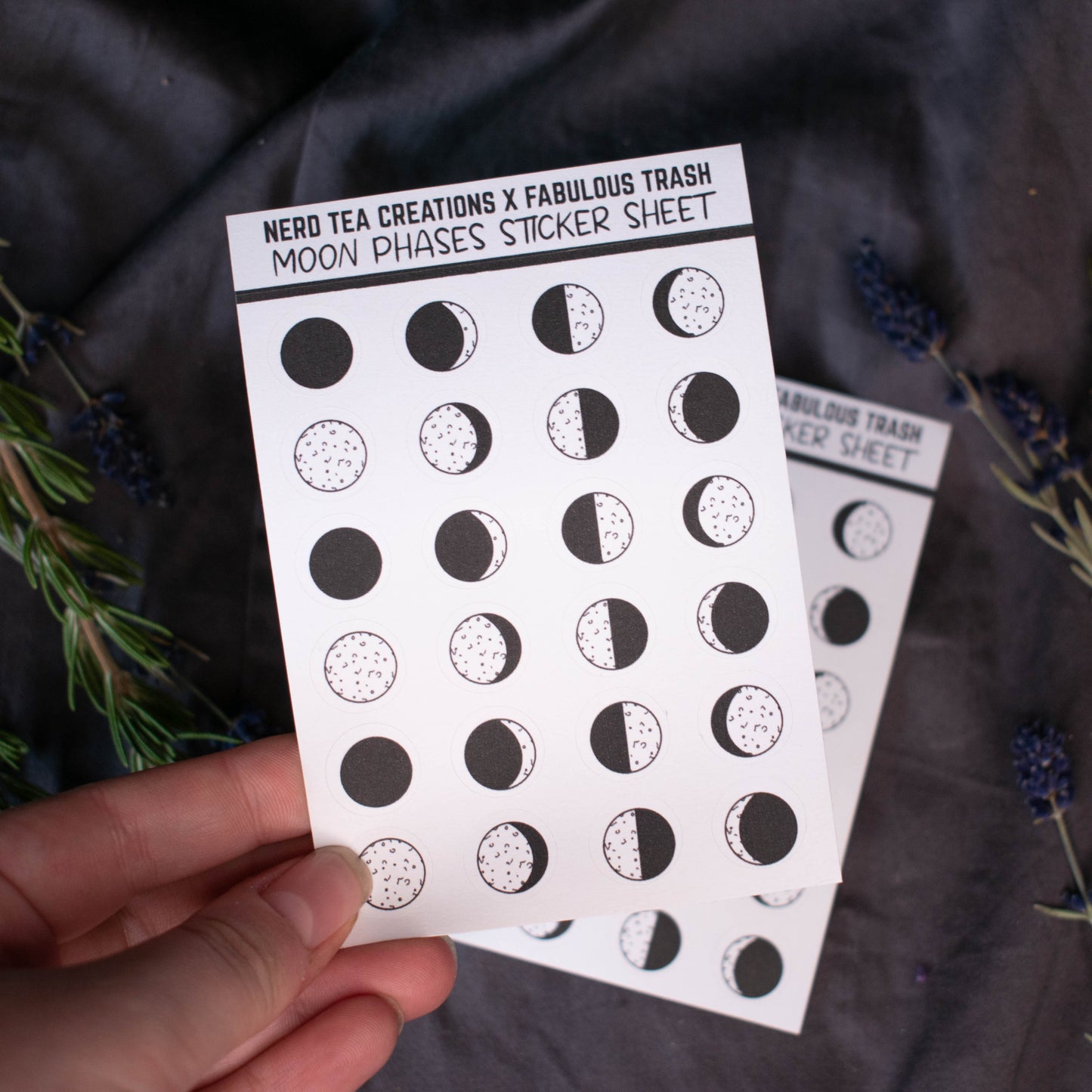 Sticker Sheet - Moon Phases