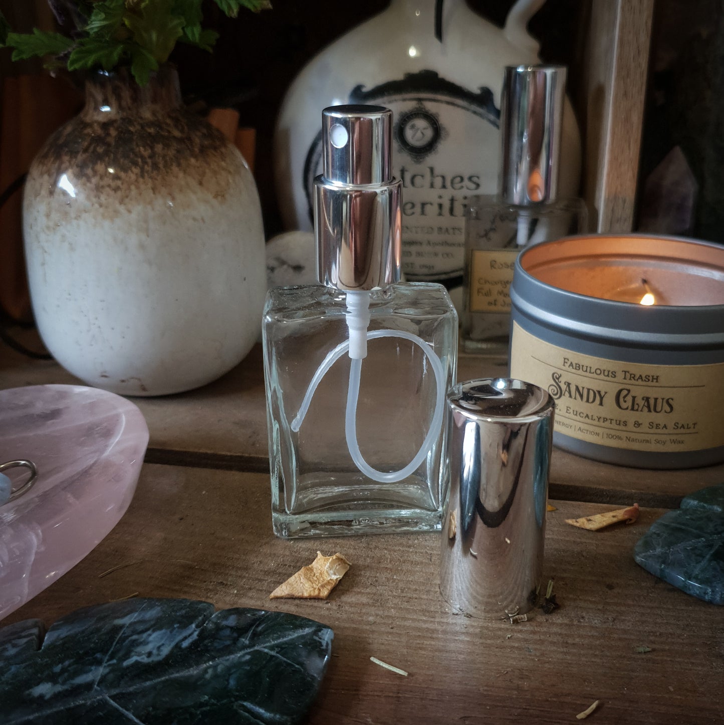 30ml Glass Rectangular Perfume Bottle