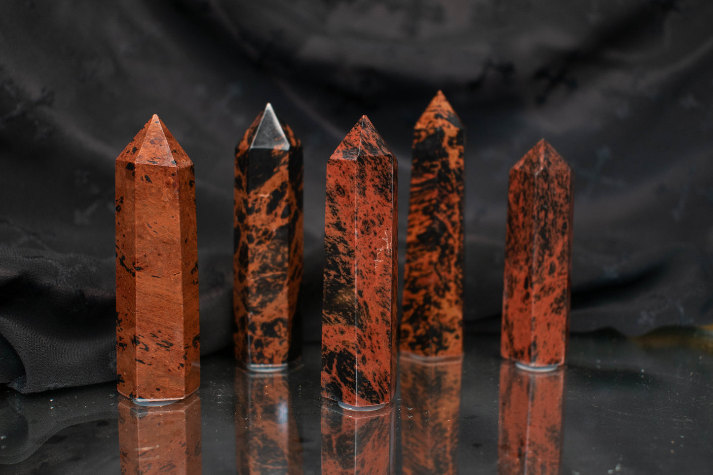 Mahogany Obsidian Towers