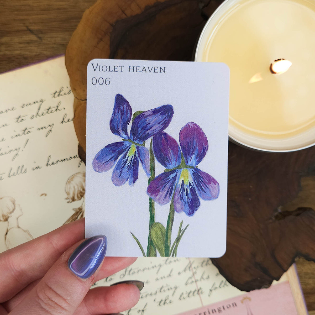 Violet Heaven | ACEO Art Print