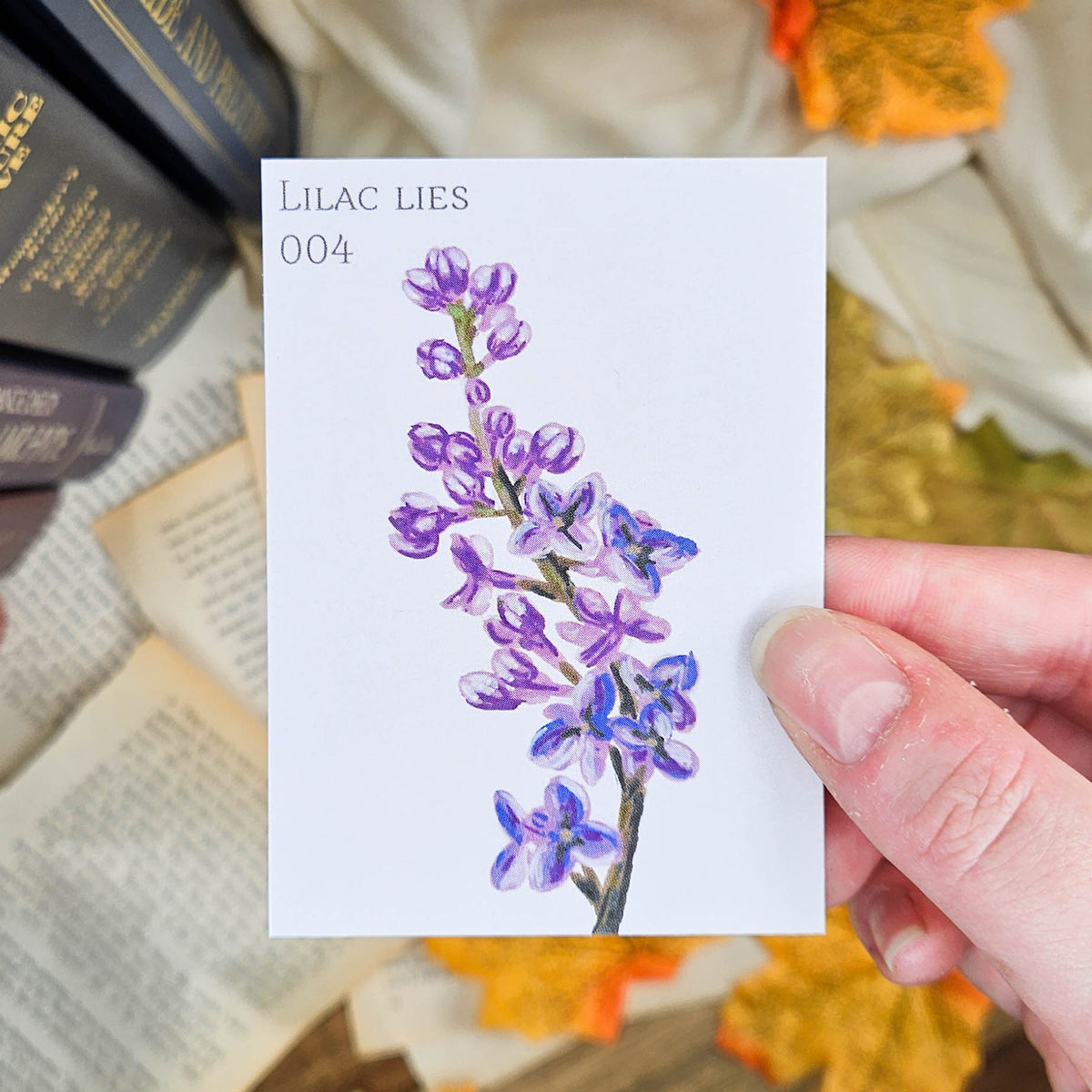 Lilac Lies | ACEO Art Print