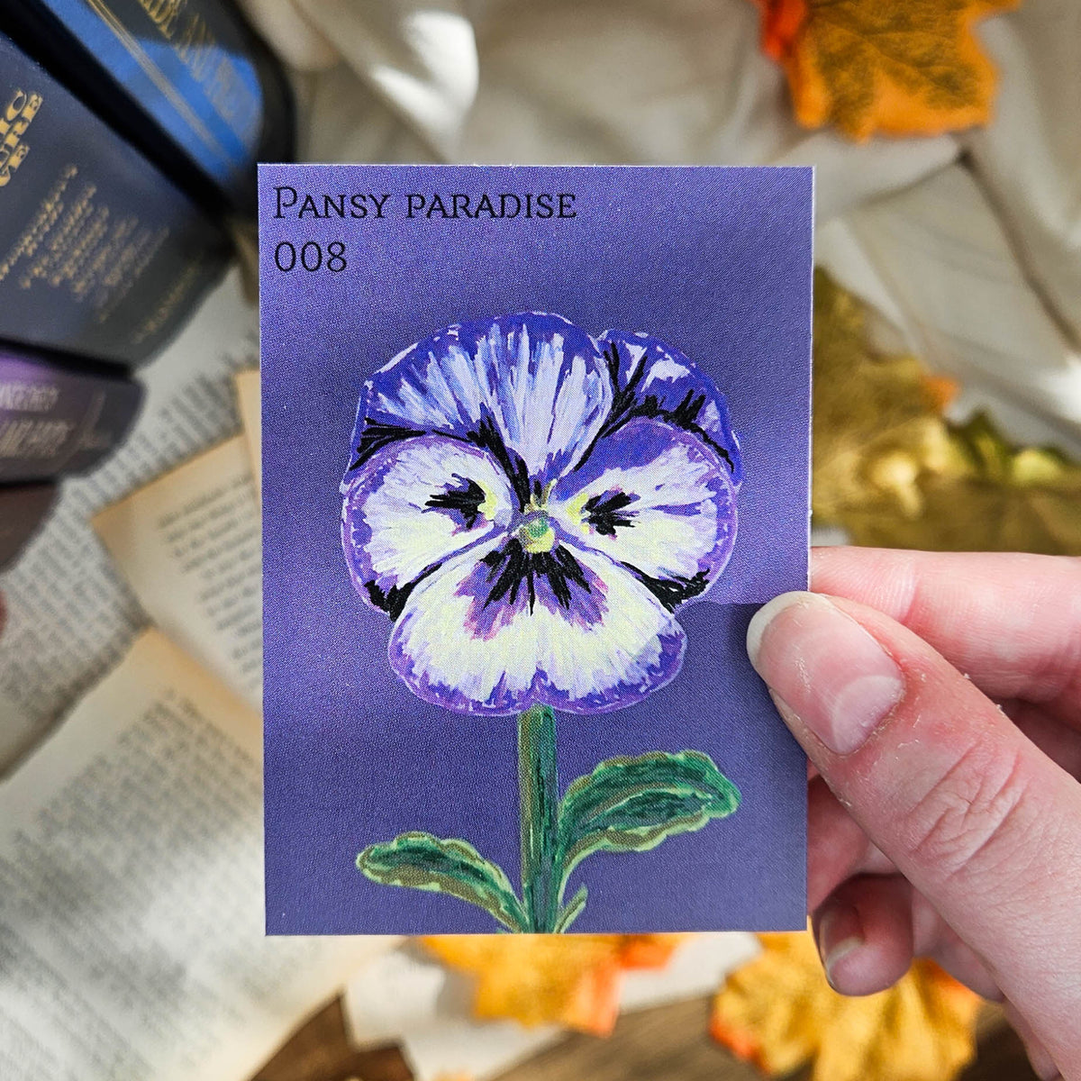 Pansy Paradise | ACEO Art Print
