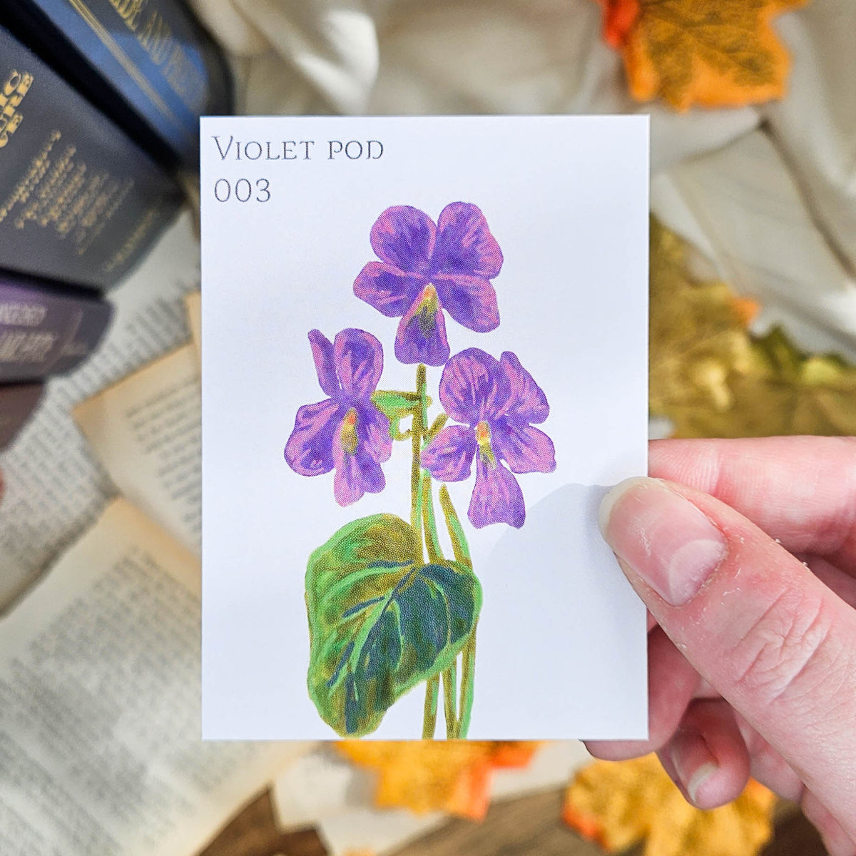Violet Pod | ACEO Art Print