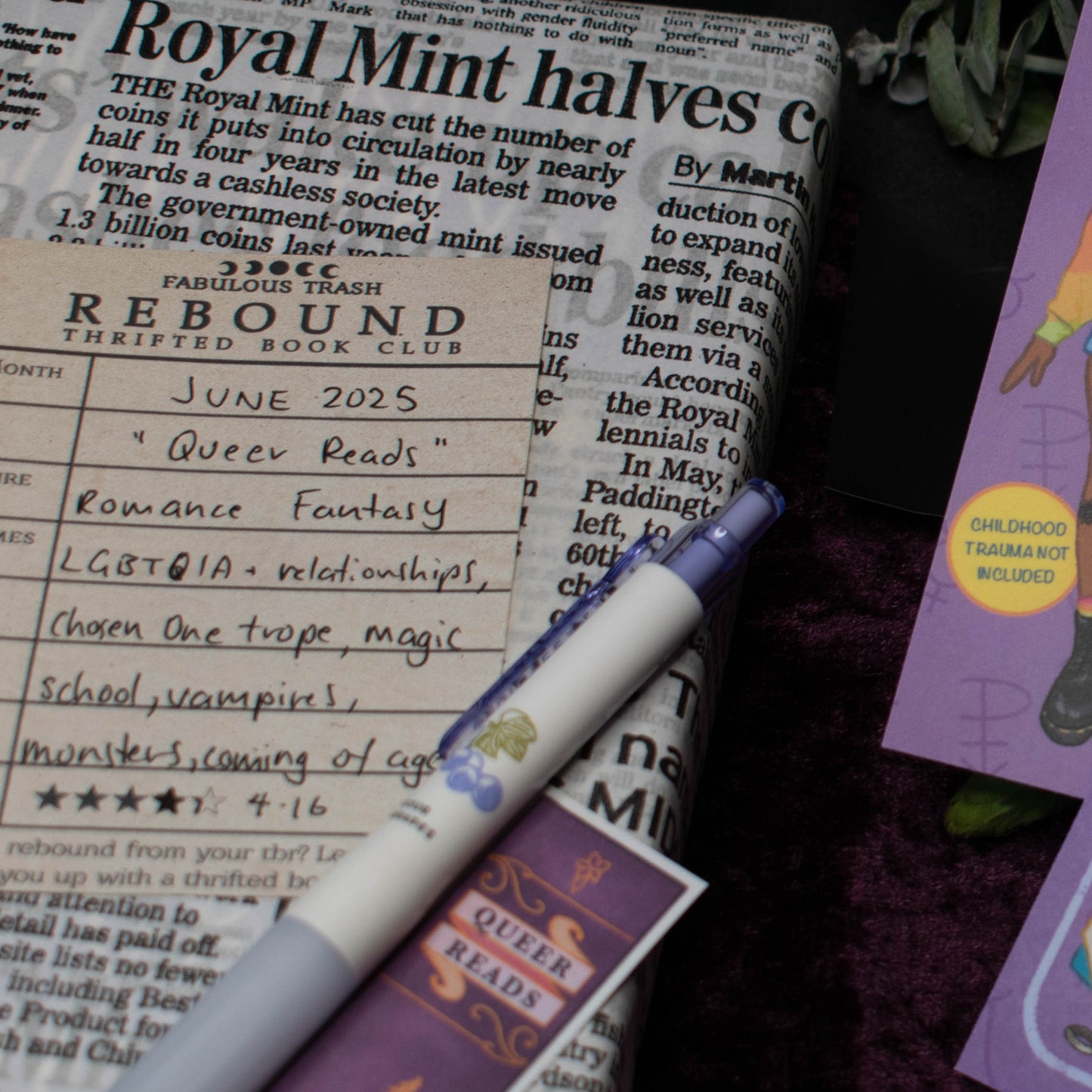June | Casual Rebound Book Box