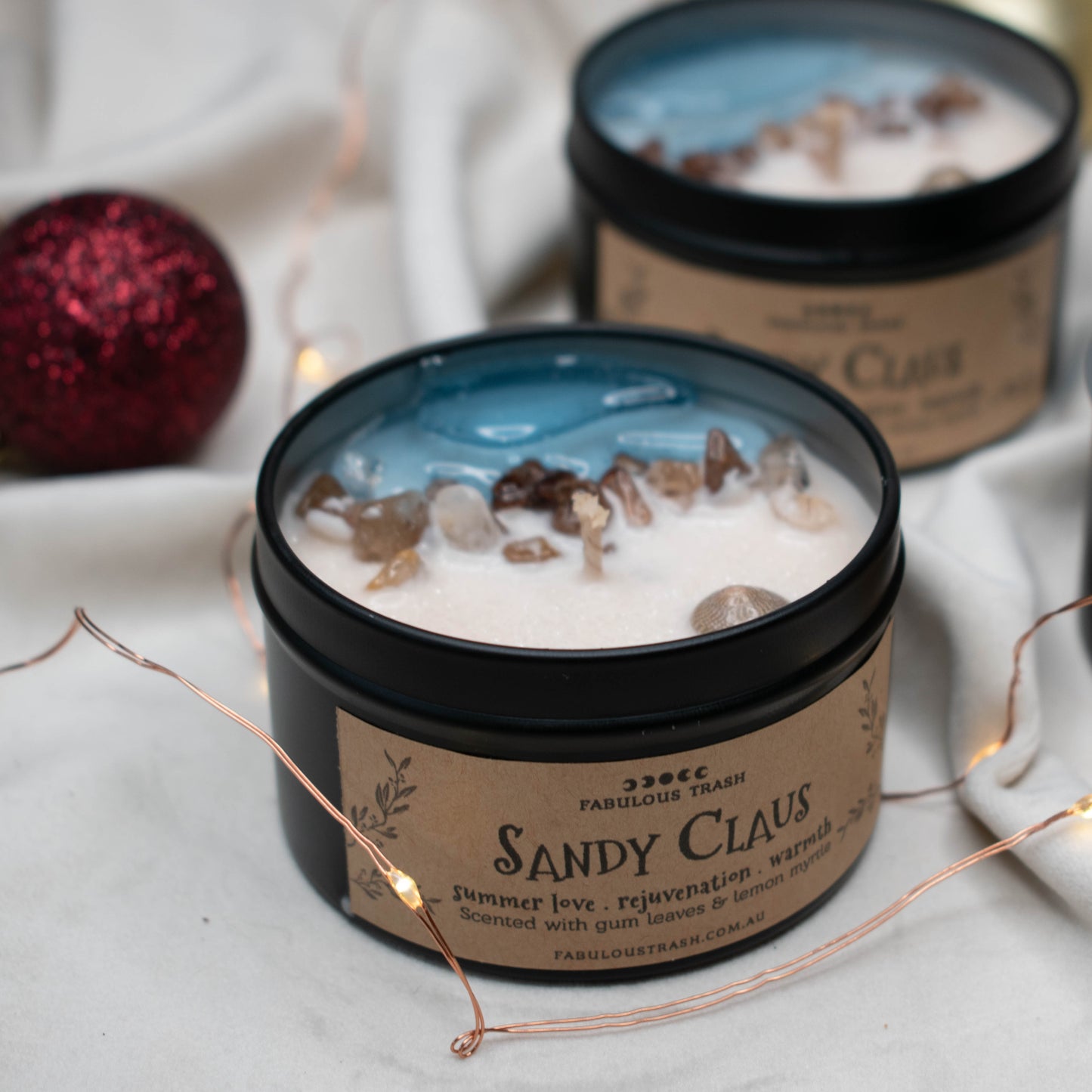 Sandy Claus Candle