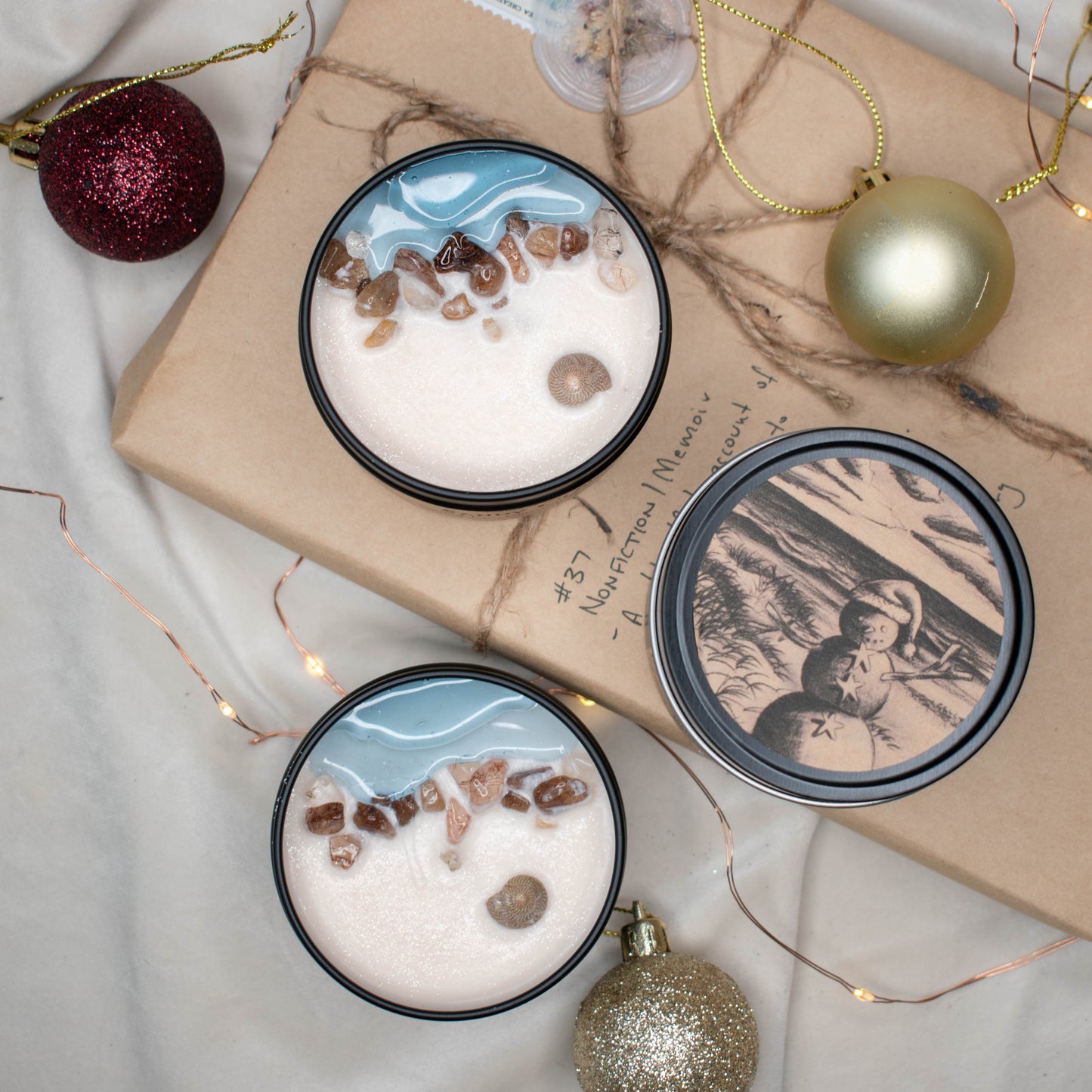 Sandy Claus Candle
