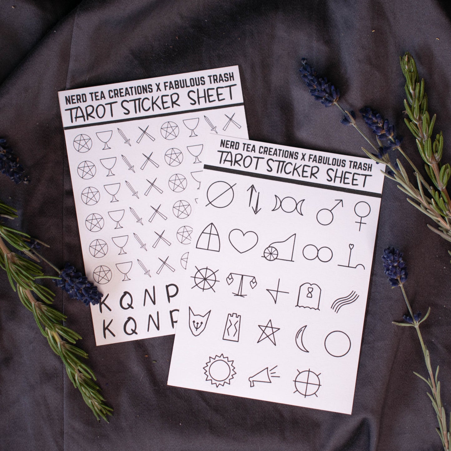 Sticker Sheet - Tarot