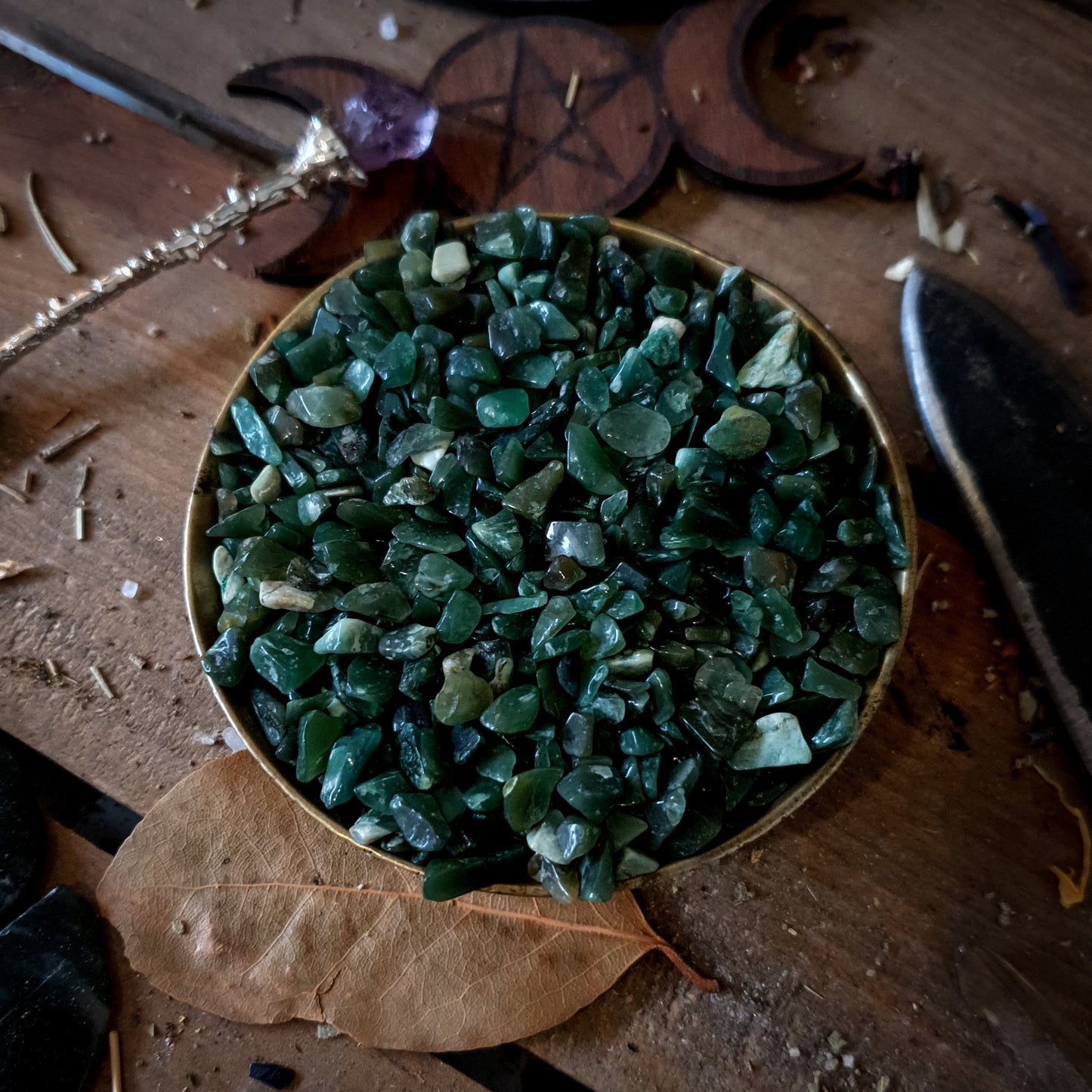 Green Aventurine Chips
