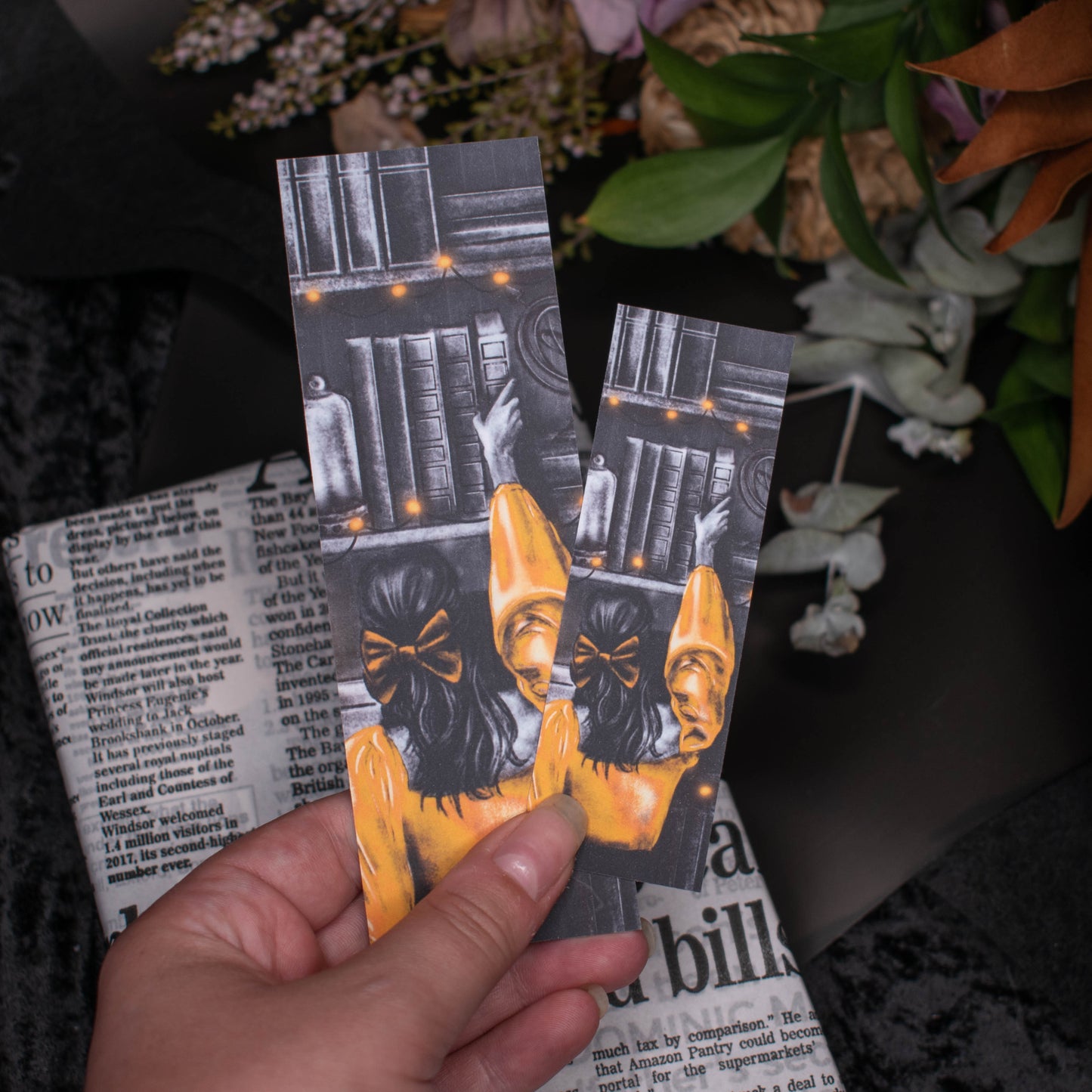 Dark Academia Bookmark