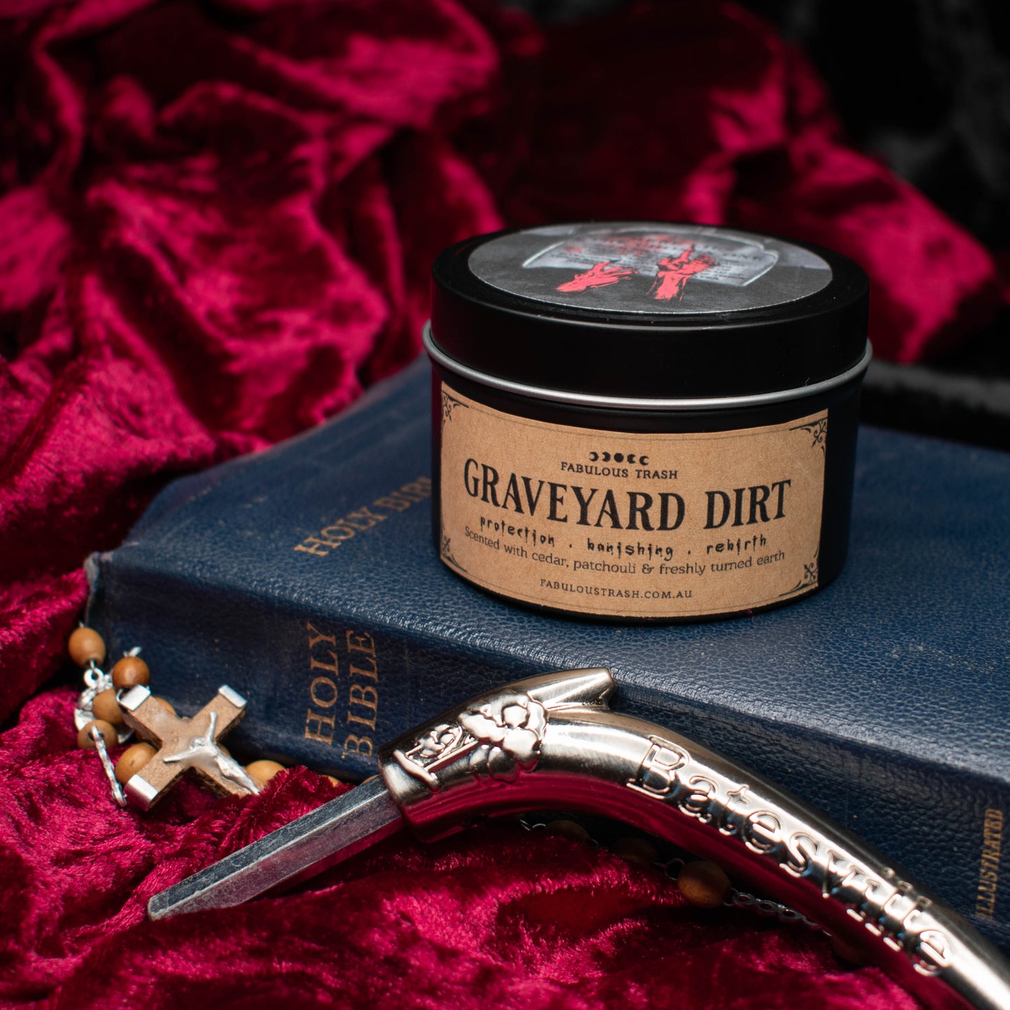 Graveyard Dirt Candle