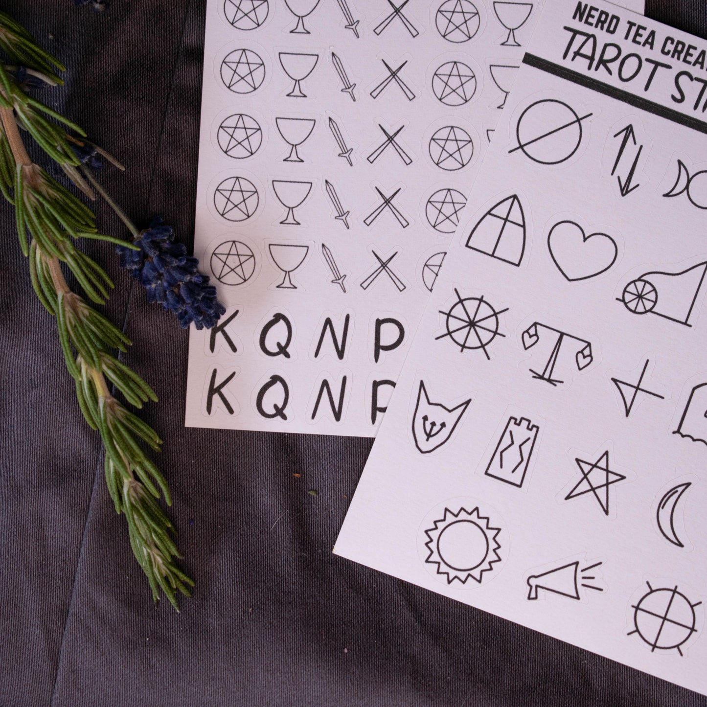 Sticker Sheet - Tarot
