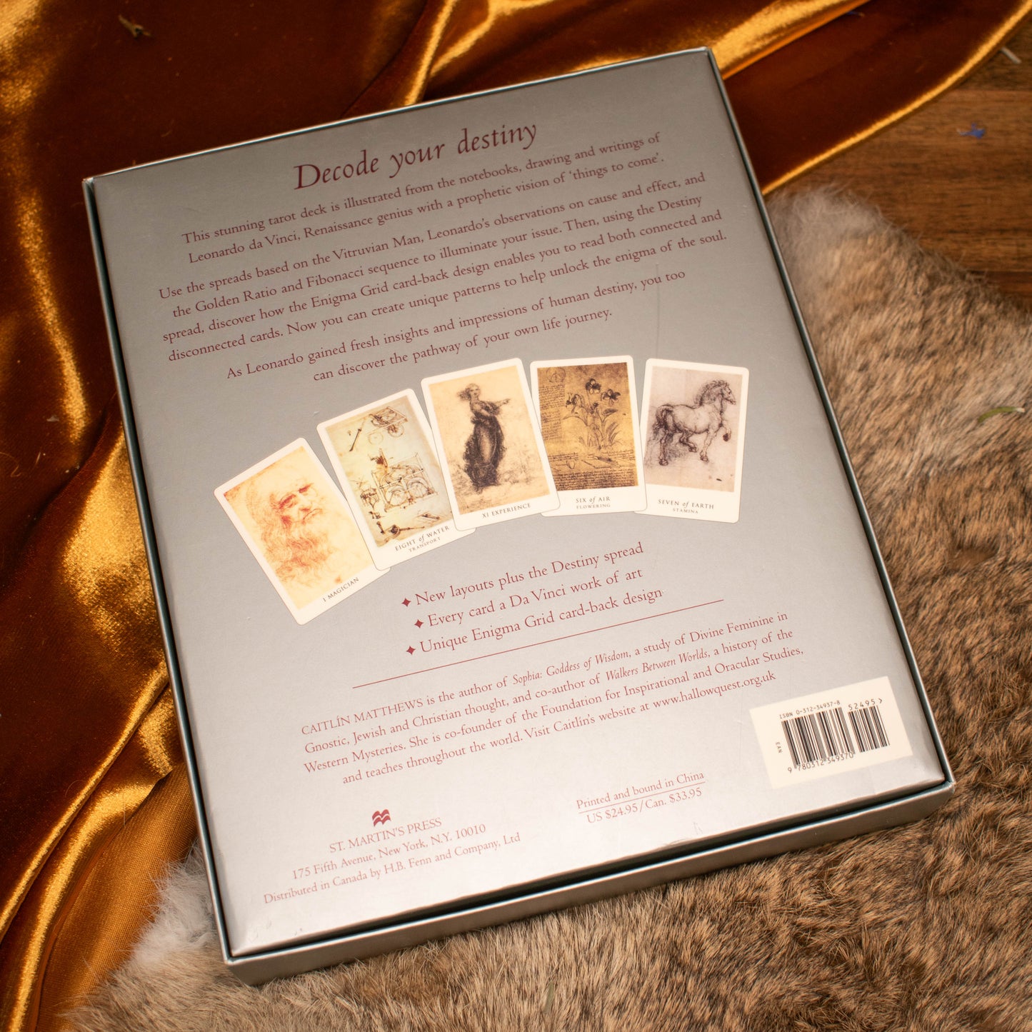 Da Vinci Enigma Tarot | Tarot Deck | New