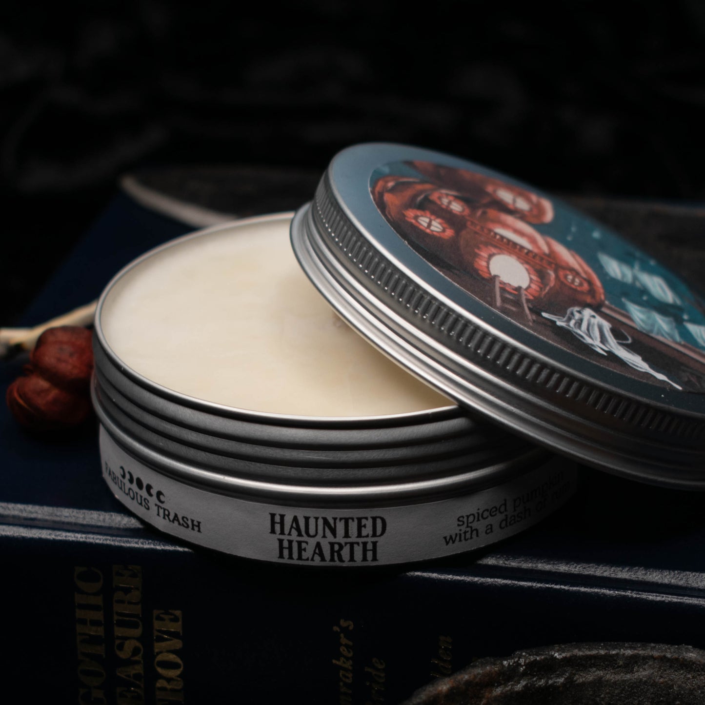 Haunted Hearth Candle