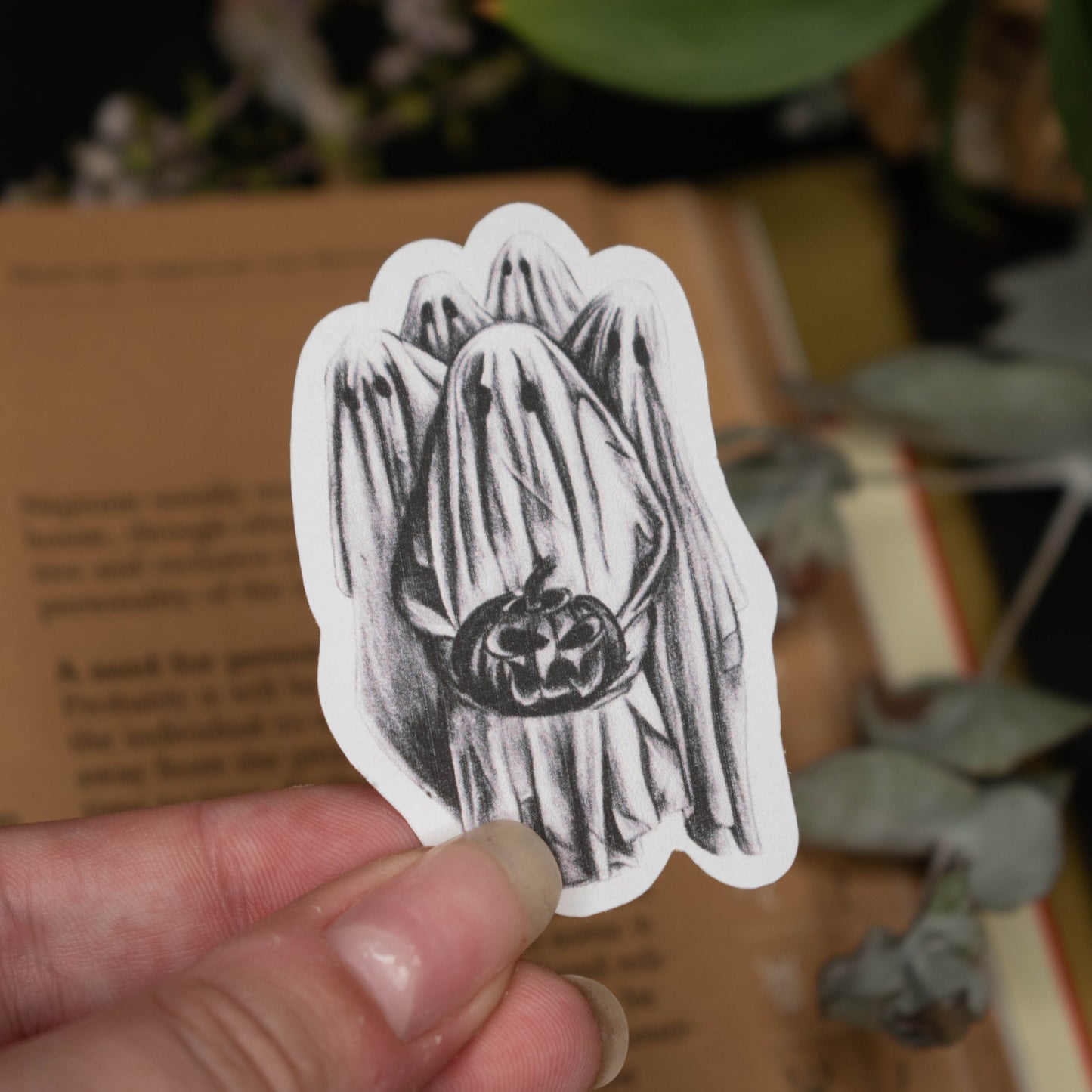 Trick or Treat Sticker