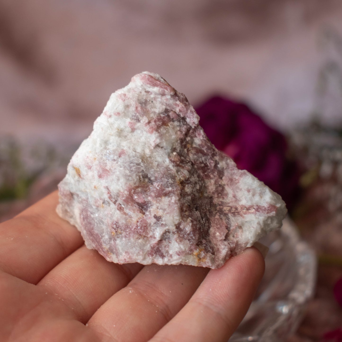 Pink Tourmaline - Raw