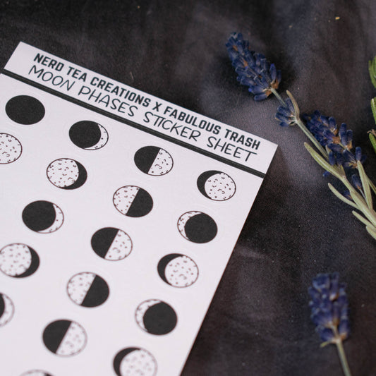 Sticker Sheet - Moon Phases