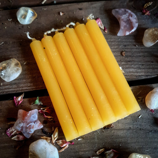 Yellow Wish Candle