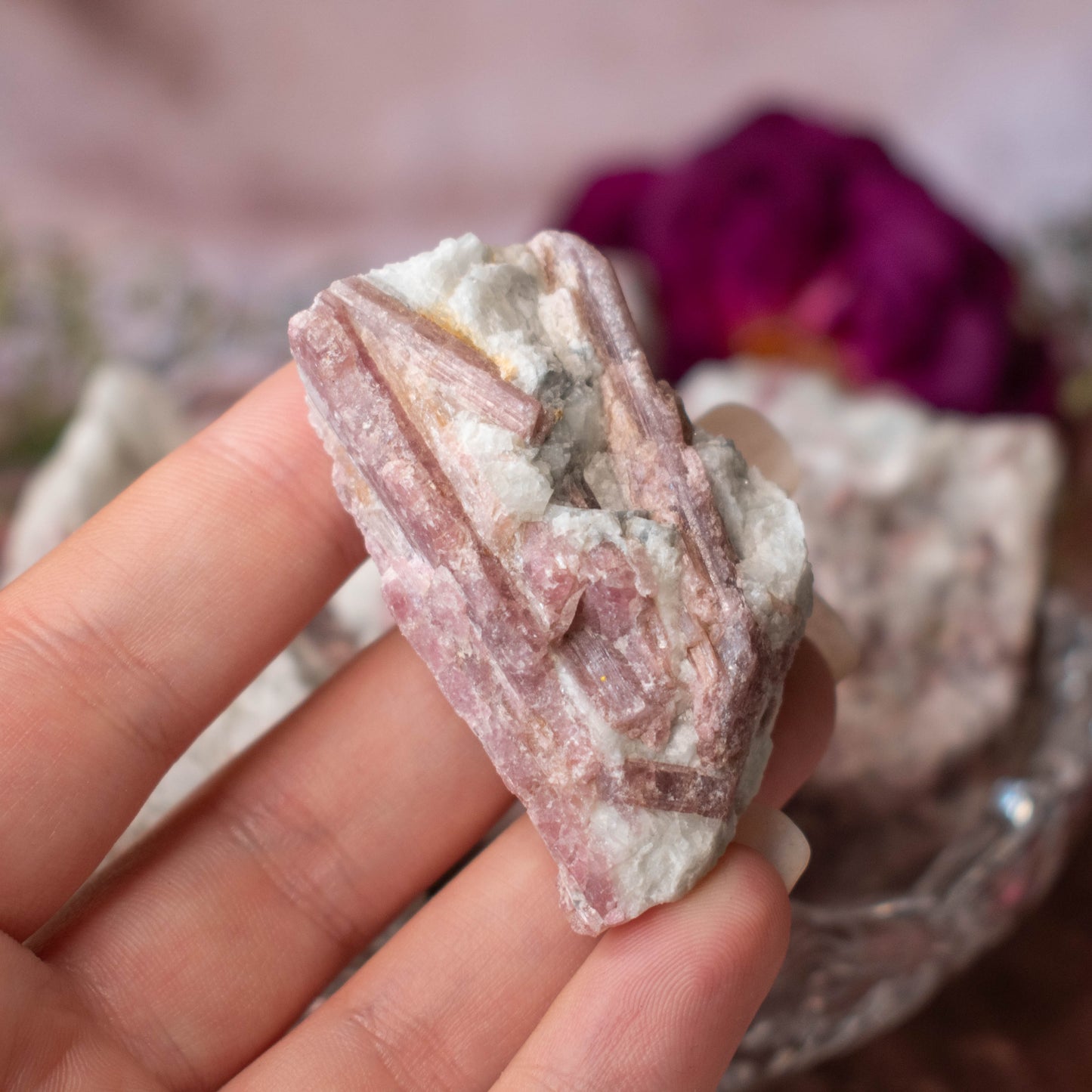 Pink Tourmaline - Raw