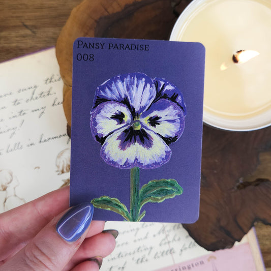 Pansy Paradise | ACEO Art Print