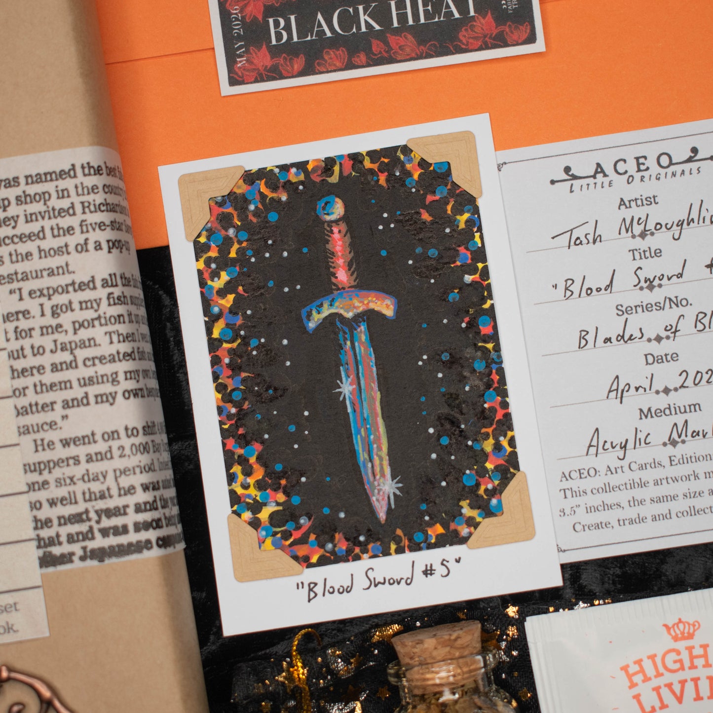 Black Heat | May Catch-up | Rebound Thrifted Book Club Box