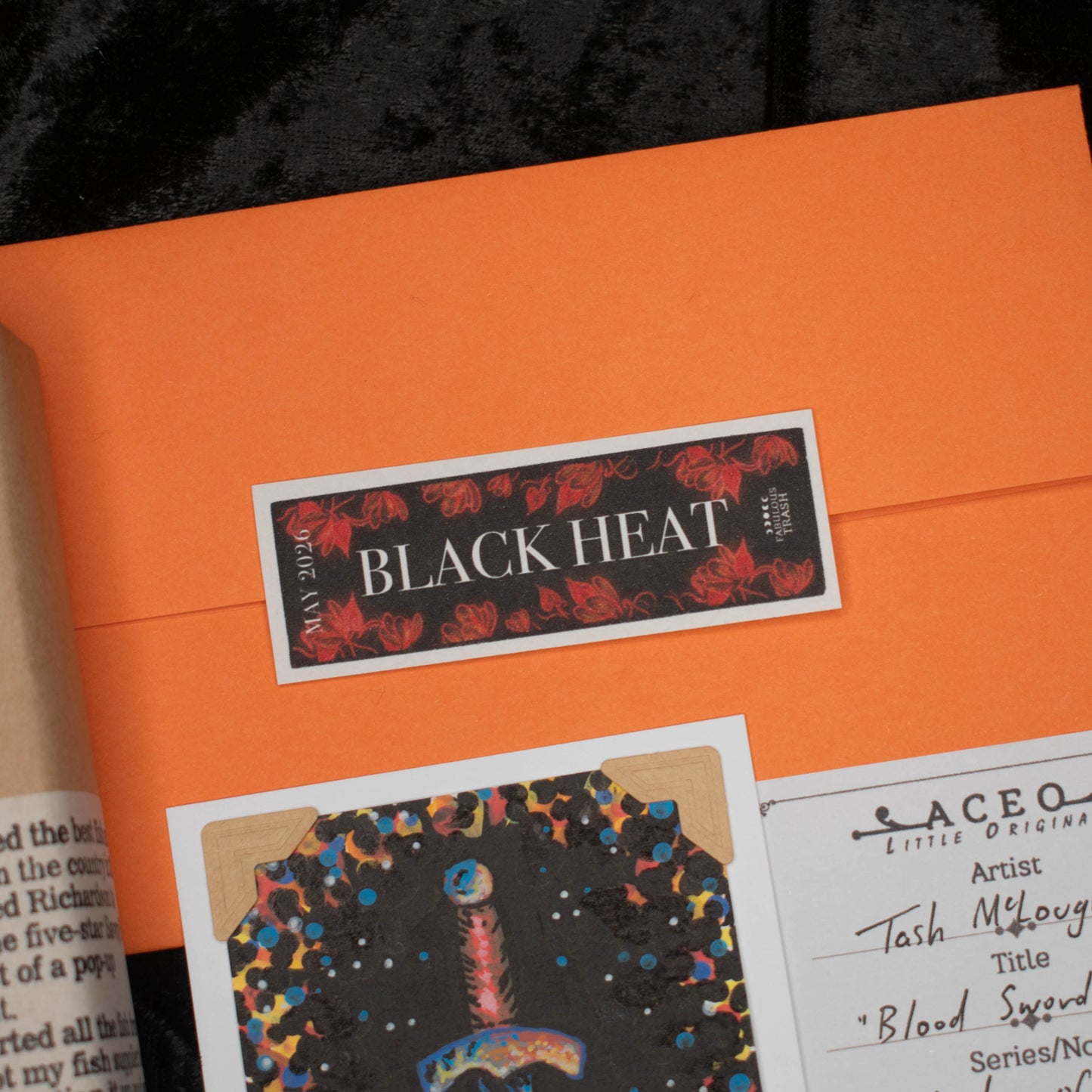 Black Heat | May Catch-up | Rebound Thrifted Book Club Box