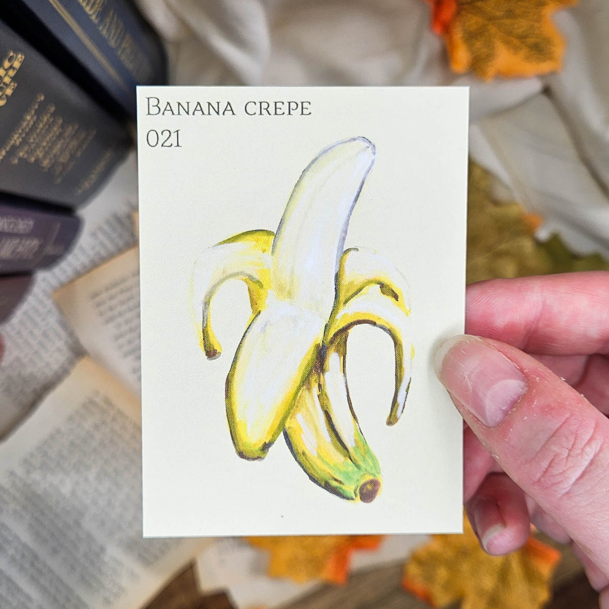 Banana Crepe | ACEO Art Print