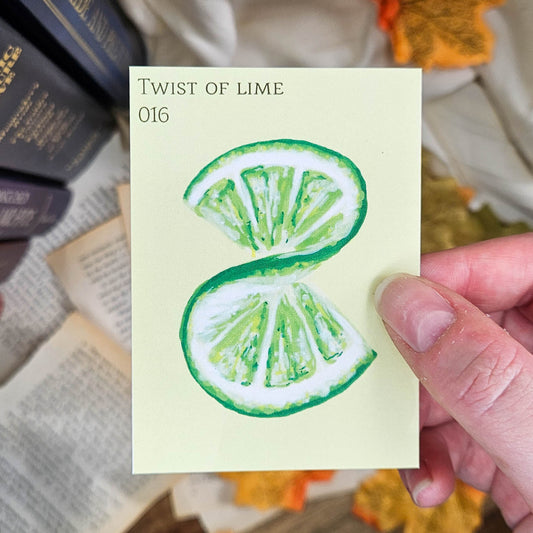 Twist of Lime | ACEO Art Print