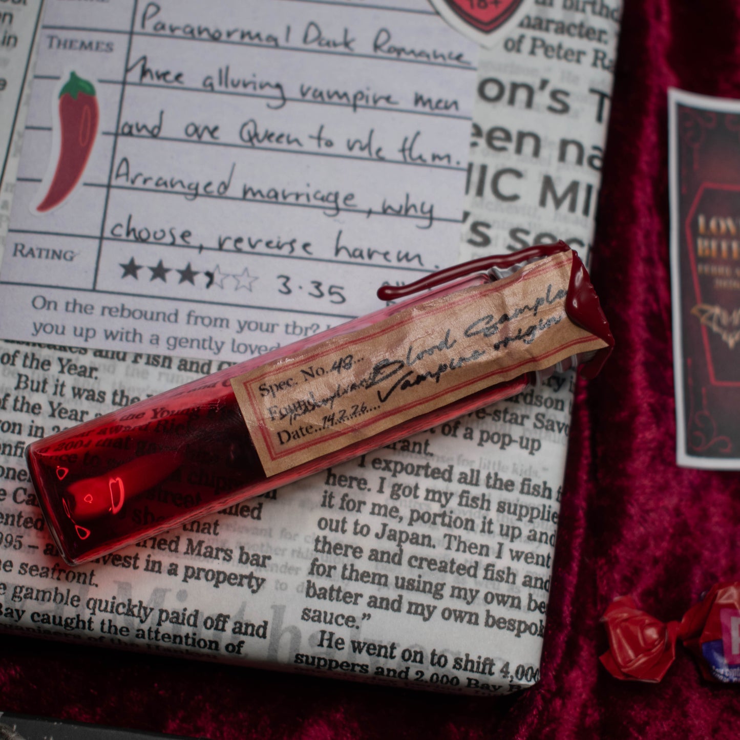 Love Bites | February Catch-up | Rebound Thrifted Book Club Box