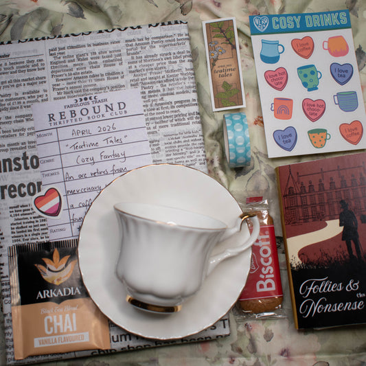 Teatime Tales | April Catch-up | Rebound Thrifted Book Club Box