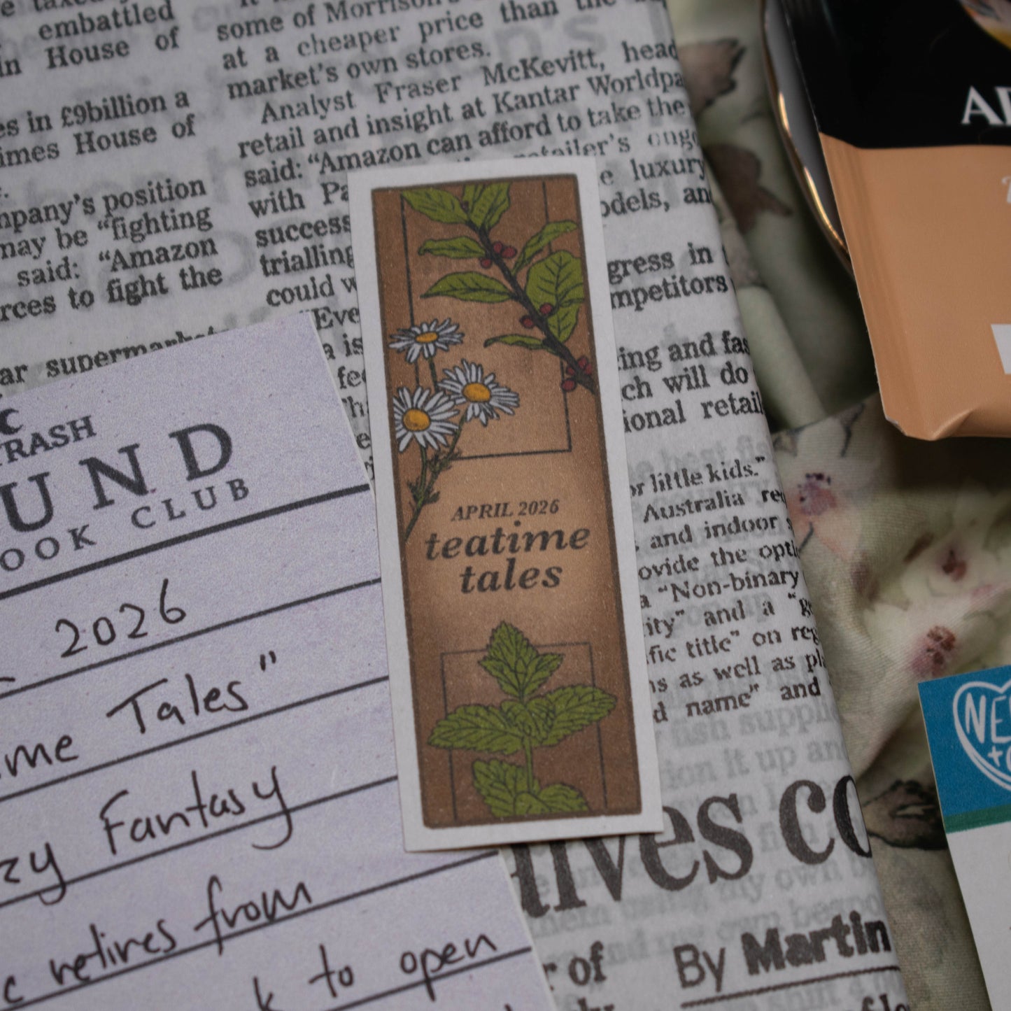 Teatime Tales | April Catch-up | Rebound Thrifted Book Club Box