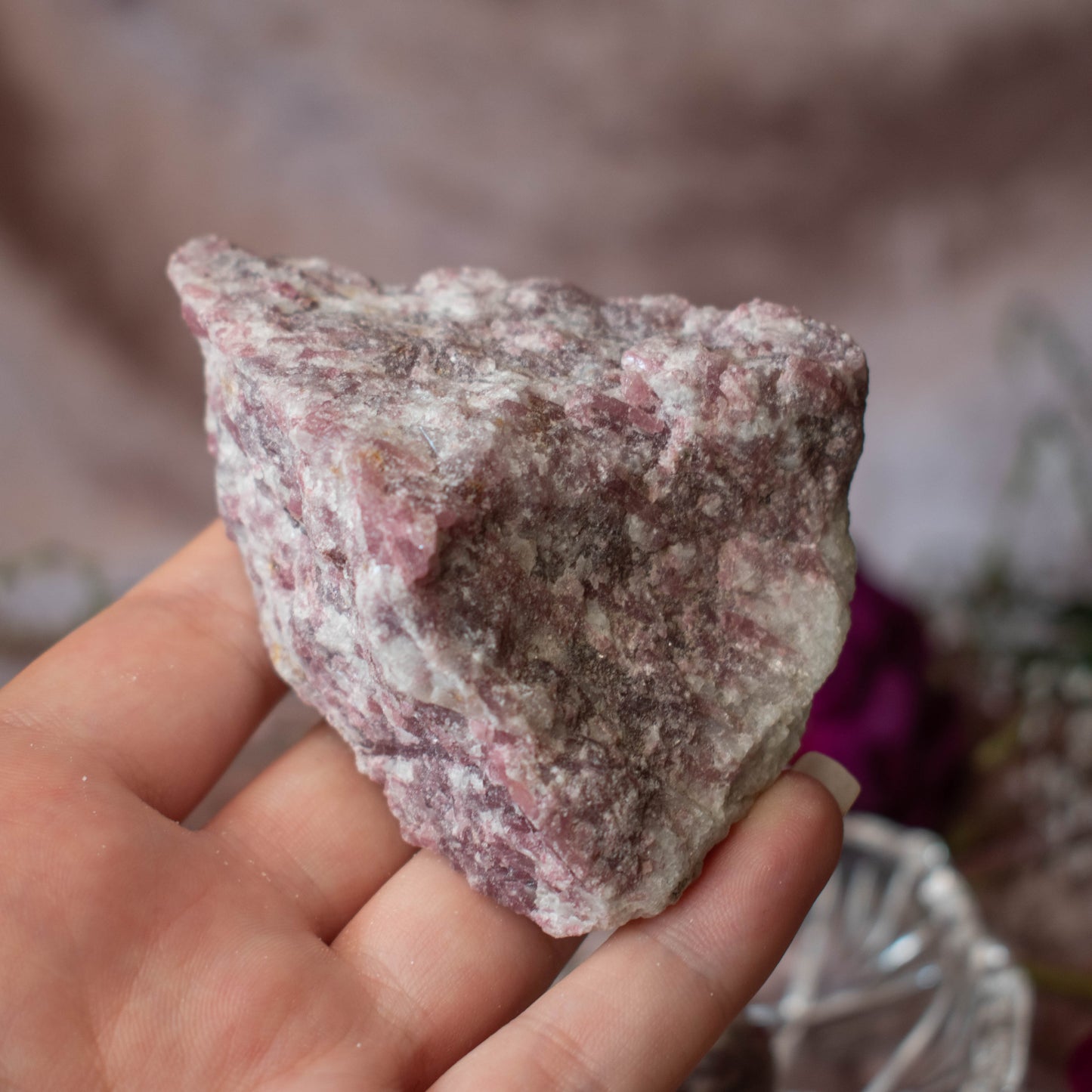 Pink Tourmaline - Raw