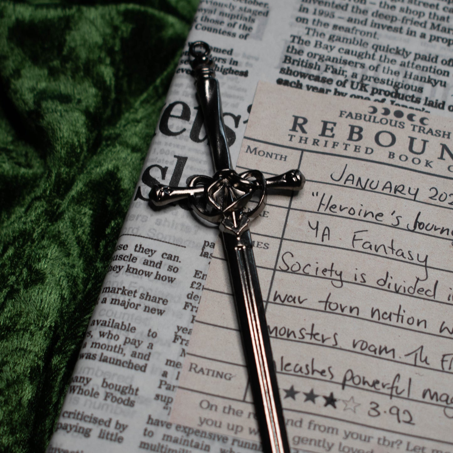Heroine's Journey | January Catch-up | Rebound Thrifted Book Club Box