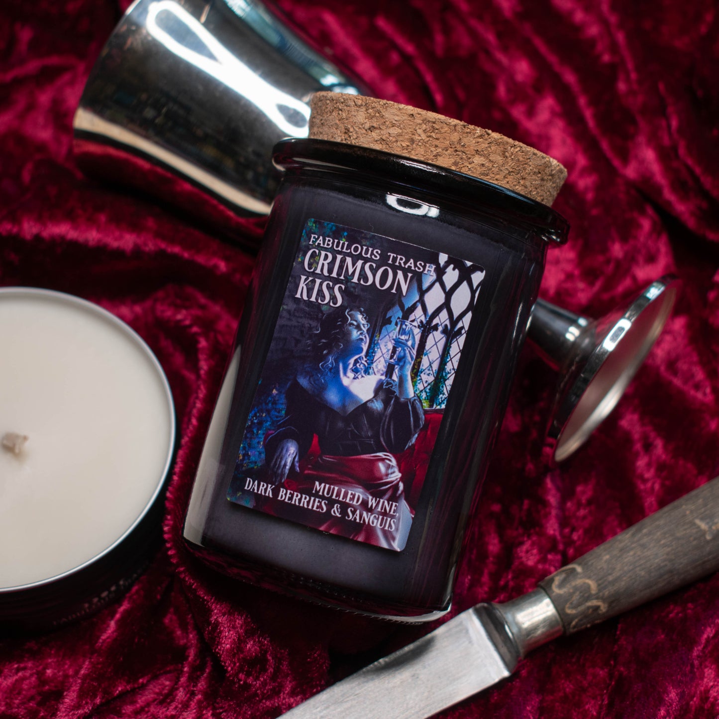 Crimson Kiss Candle