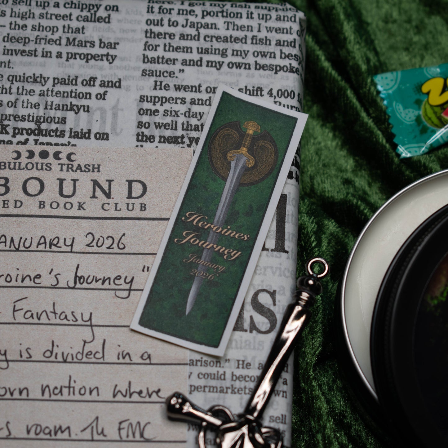Heroine's Journey | January Catch-up | Rebound Thrifted Book Club Box