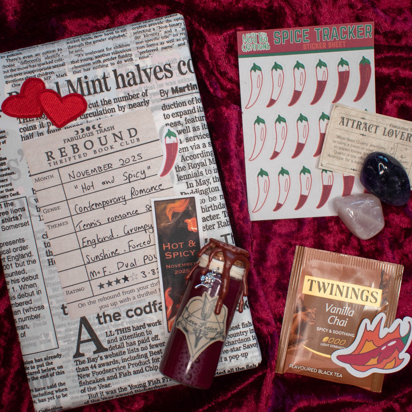 November | Casual Rebound Book Box