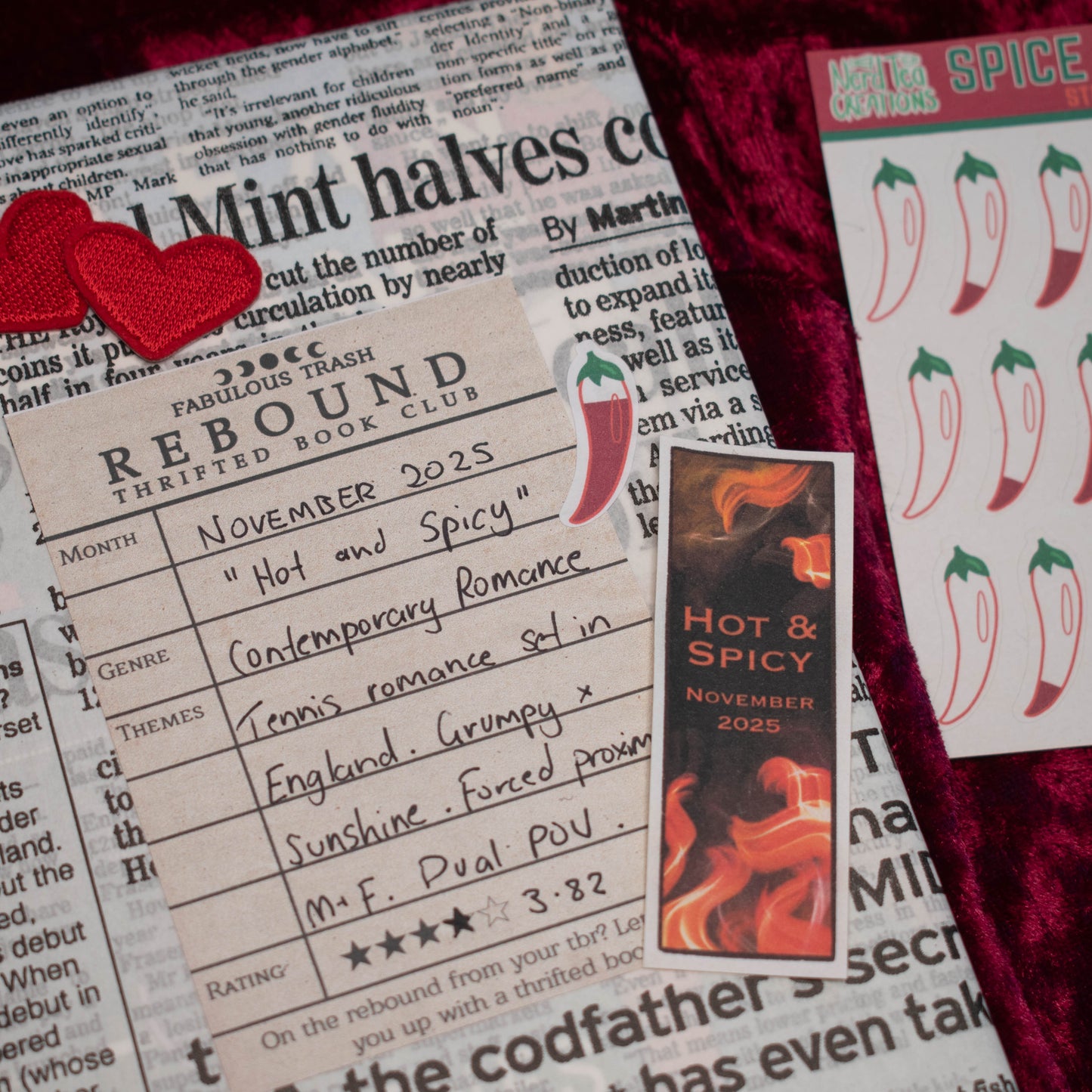 November | Casual Rebound Book Box