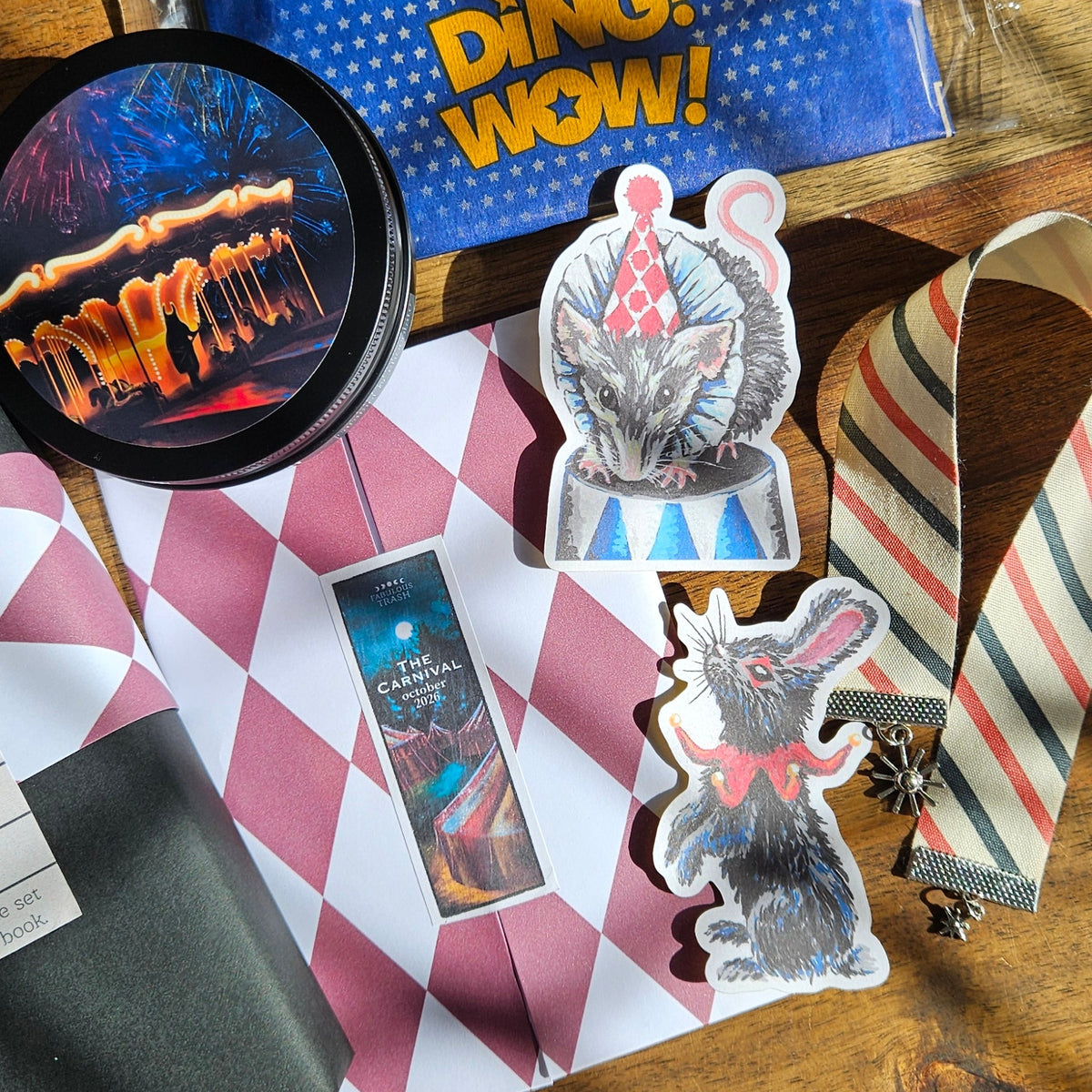 The Carnival | October Catch-up | Rebound Thrifted Book Club Box