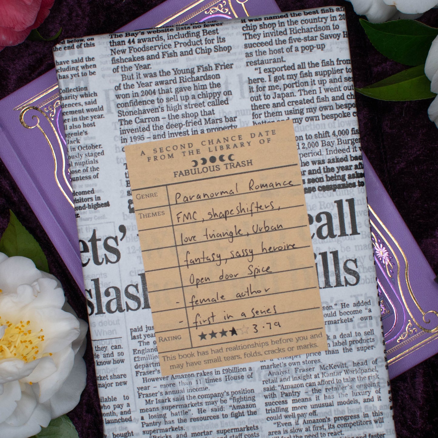 Paranormal Romance | Second Chance Date #52