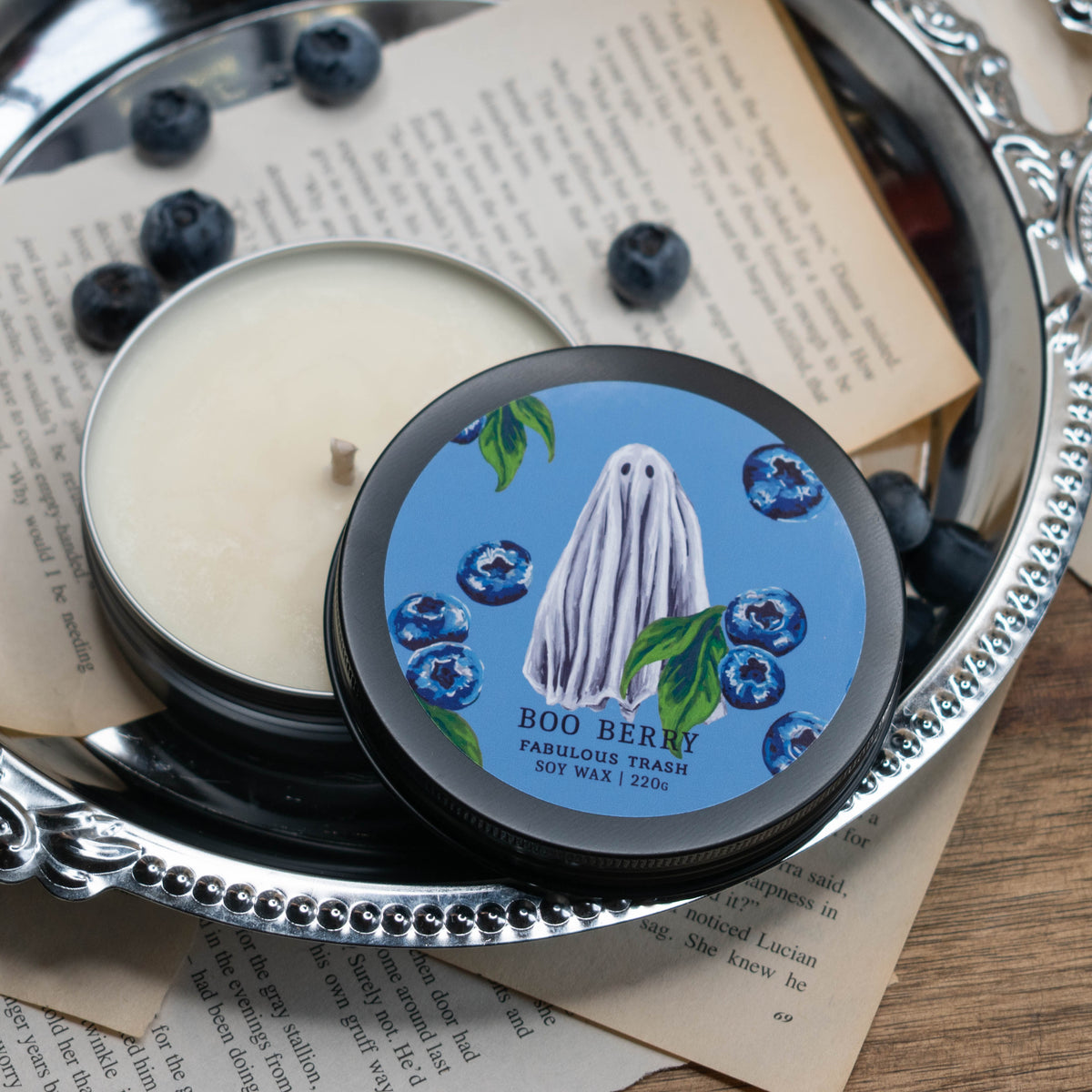 Boo Berry Candle